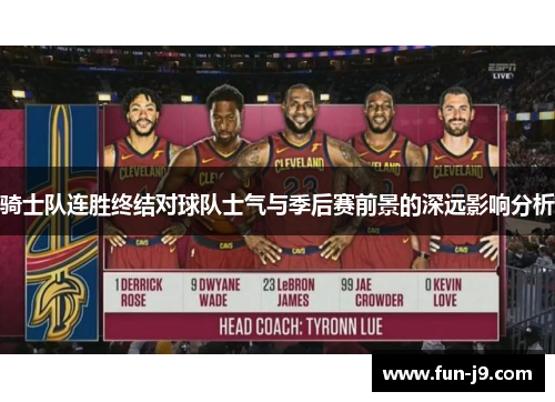 骑士队连胜终结对球队士气与季后赛前景的深远影响分析 骑士队连胜终结对球队士气与季后赛前景的深远影响分析